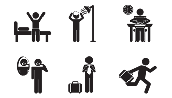 Achar uma razão pela qual trabalhar aumenta a sensação de felicidade.